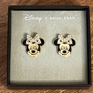 💕Baublebar Disney X Minnie Mouse Earrings💕 NWT